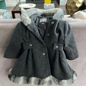 Rothschild girls dress coat size 2T